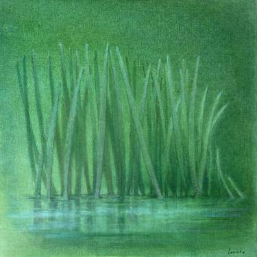 Original Minimalism Abstract Painting by Alexander Levich