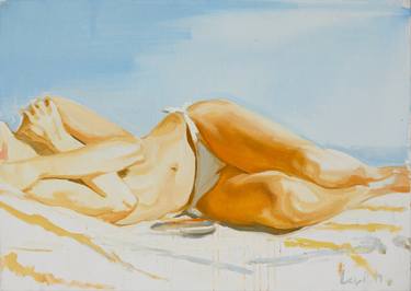 Original Figurative Nude Paintings by Alexander Levich