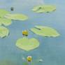 Alexander Levich, “Water Lilies 1”, 2016
Oil on canvas, 70 x 80 cm (27.6 x 31.5 in)
Inspired by Monet, executed in slightly different style and manner, for you to enjoy…