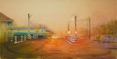 Print of Train Paintings by Alexander Levich
