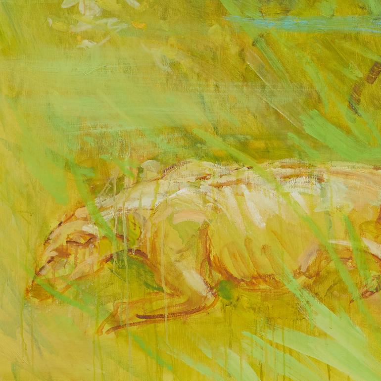 Original Figurative Horse Painting by Alexander Levich