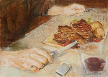 Print of Cuisine Paintings by Alexander Levich