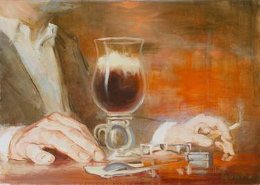 Print of Expressionism Food & Drink Paintings by Alexander Levich