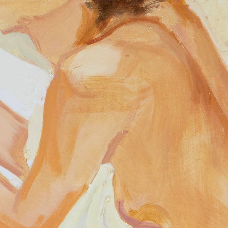 Original Nude Painting by Alexander Levich