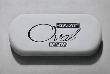 Saatchi Art Artist Richard Parker; Drawings, “BAZIC Oval Eraser” #art