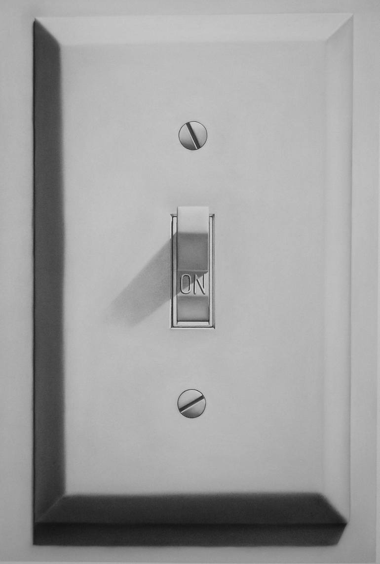Light Switch, 2011 Drawing by Richard Parker Saatchi Art