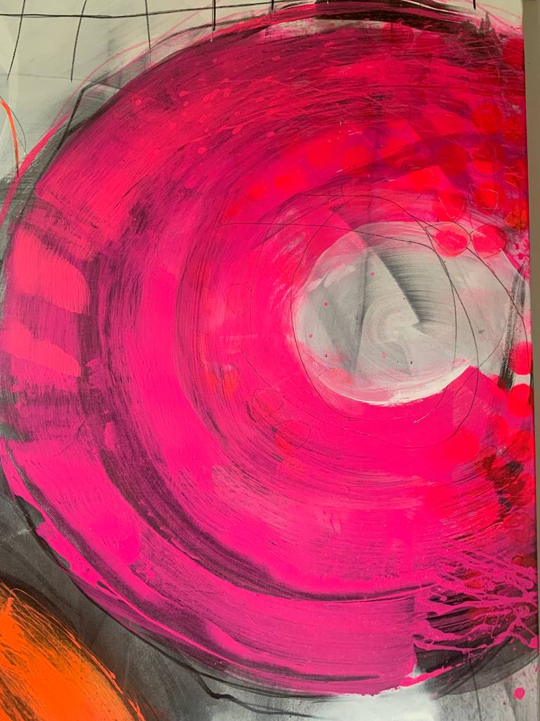 Original Abstract Expressionism Abstract Painting by Susanne Kirsch