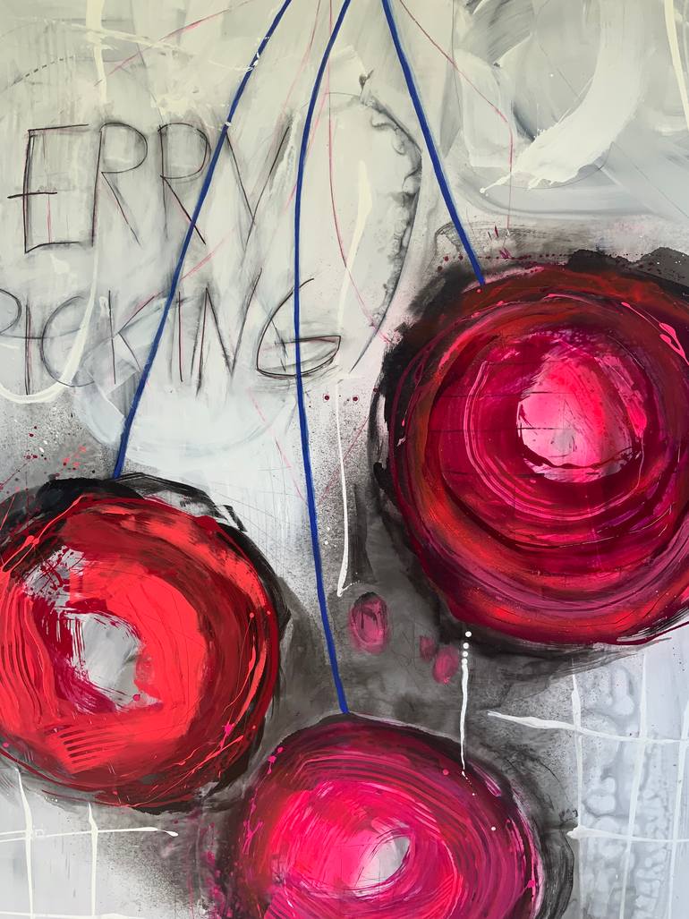 Original Abstract Expressionism Abstract Painting by Susanne Kirsch