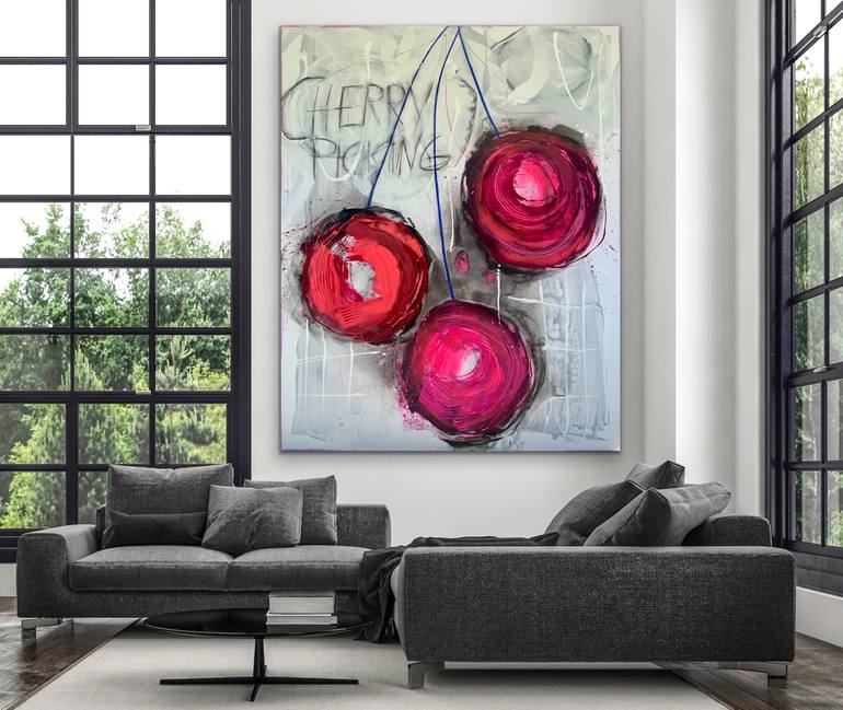 Original Abstract Expressionism Abstract Painting by Susanne Kirsch