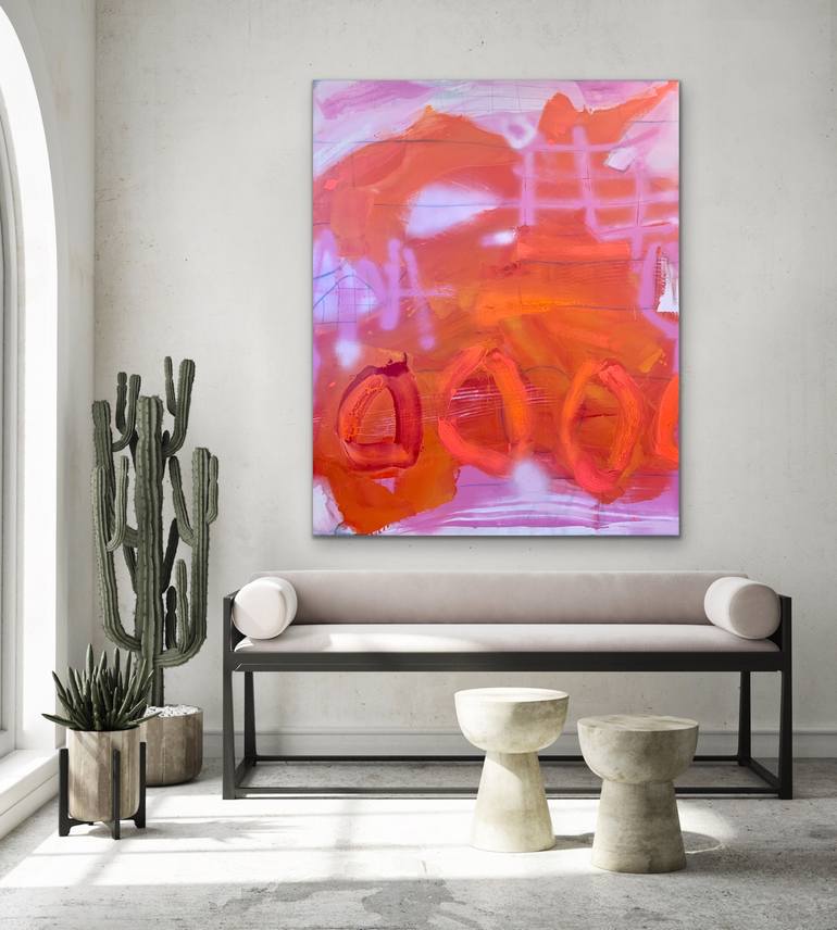 Original Abstract Painting by Susanne Kirsch