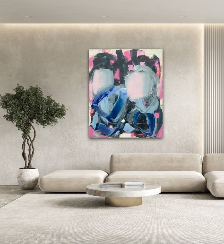 Original Abstract Expressionism Abstract Painting by Susanne Kirsch