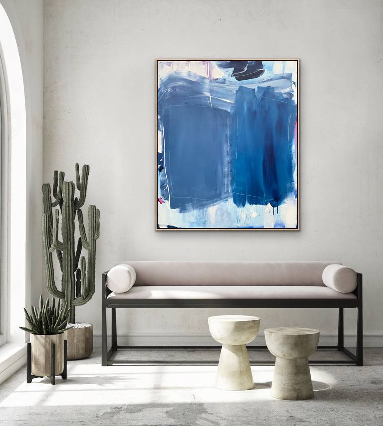 Original Abstract Expressionism Abstract Painting by Susanne Kirsch