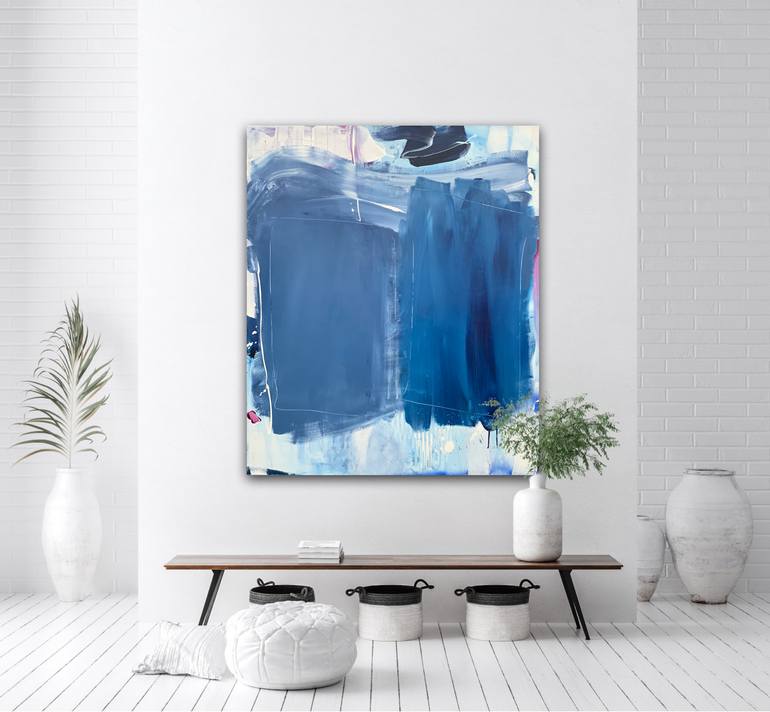 Original Abstract Expressionism Abstract Painting by Susanne Kirsch