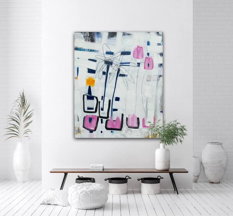 Original Abstract Expressionism Abstract Painting by Susanne Kirsch