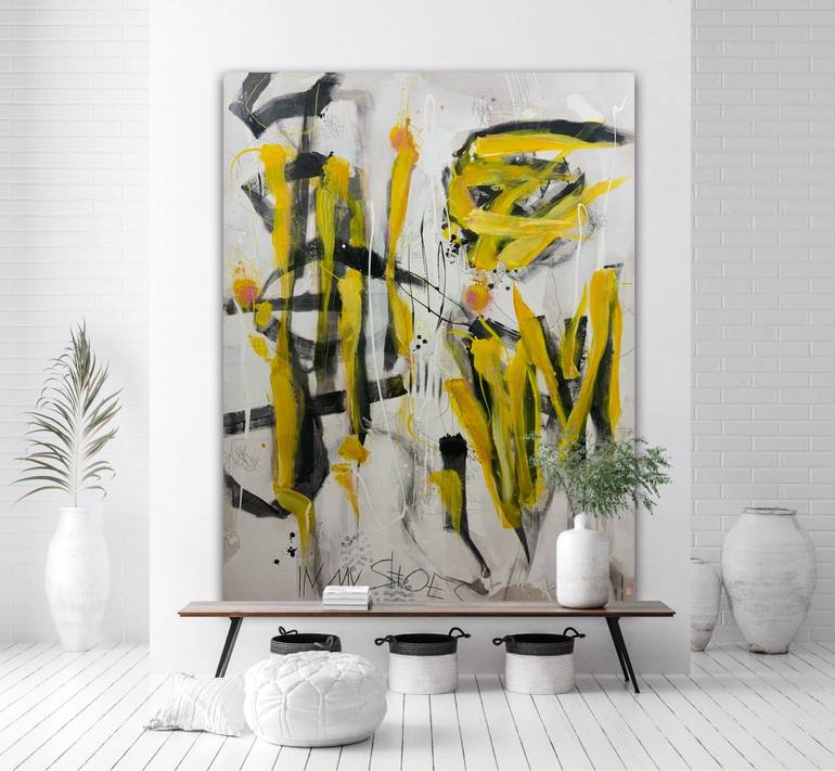 Original Abstract Expressionism Abstract Painting by Susanne Kirsch