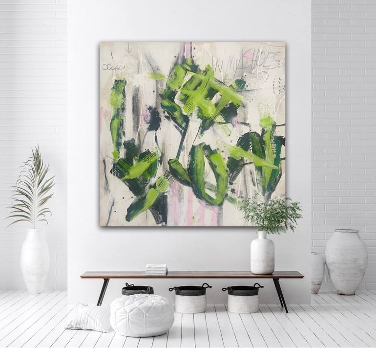 Original Abstract Expressionism Abstract Painting by Susanne Kirsch