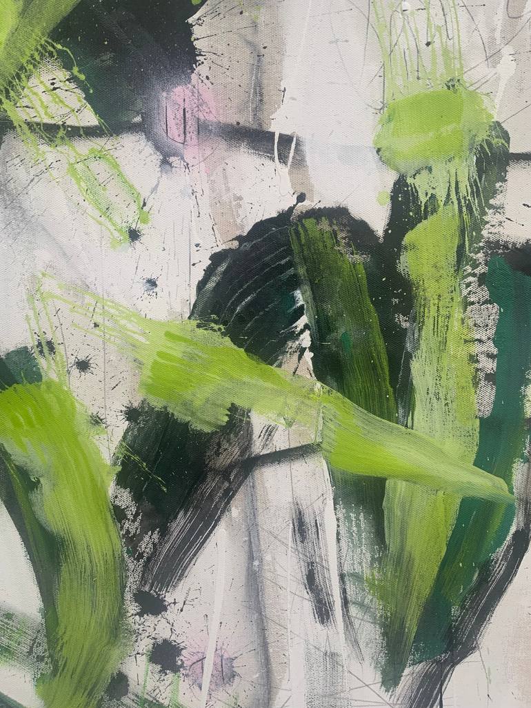 Original Abstract Expressionism Abstract Painting by Susanne Kirsch