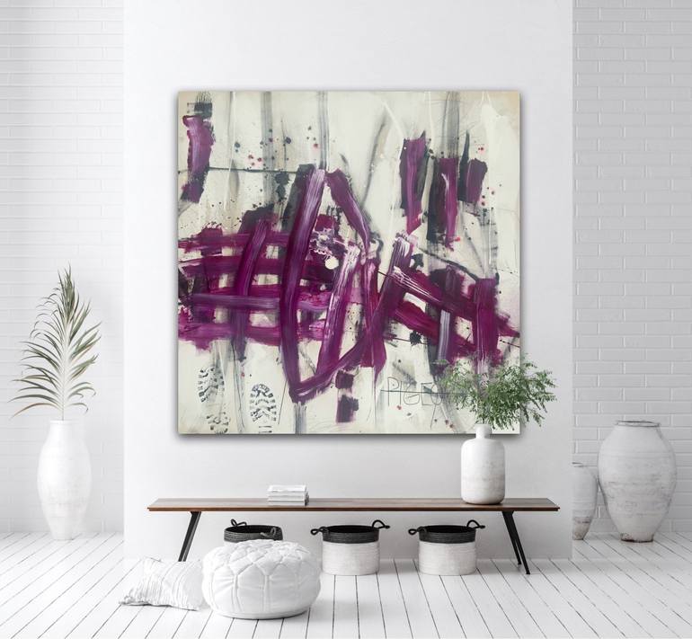 Original Abstract Expressionism Abstract Painting by Susanne Kirsch