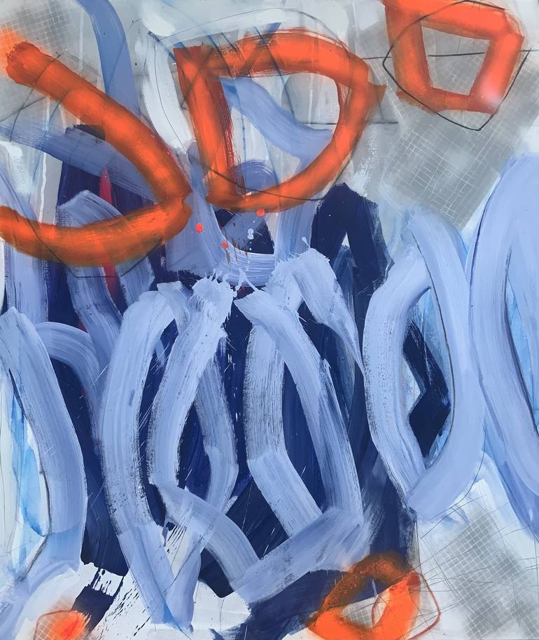 Original Abstract Expressionism Abstract Paintings by Susanne Kirsch