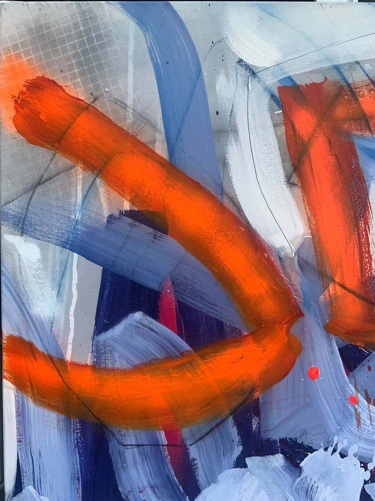 Original Abstract Expressionism Abstract Painting by Susanne Kirsch