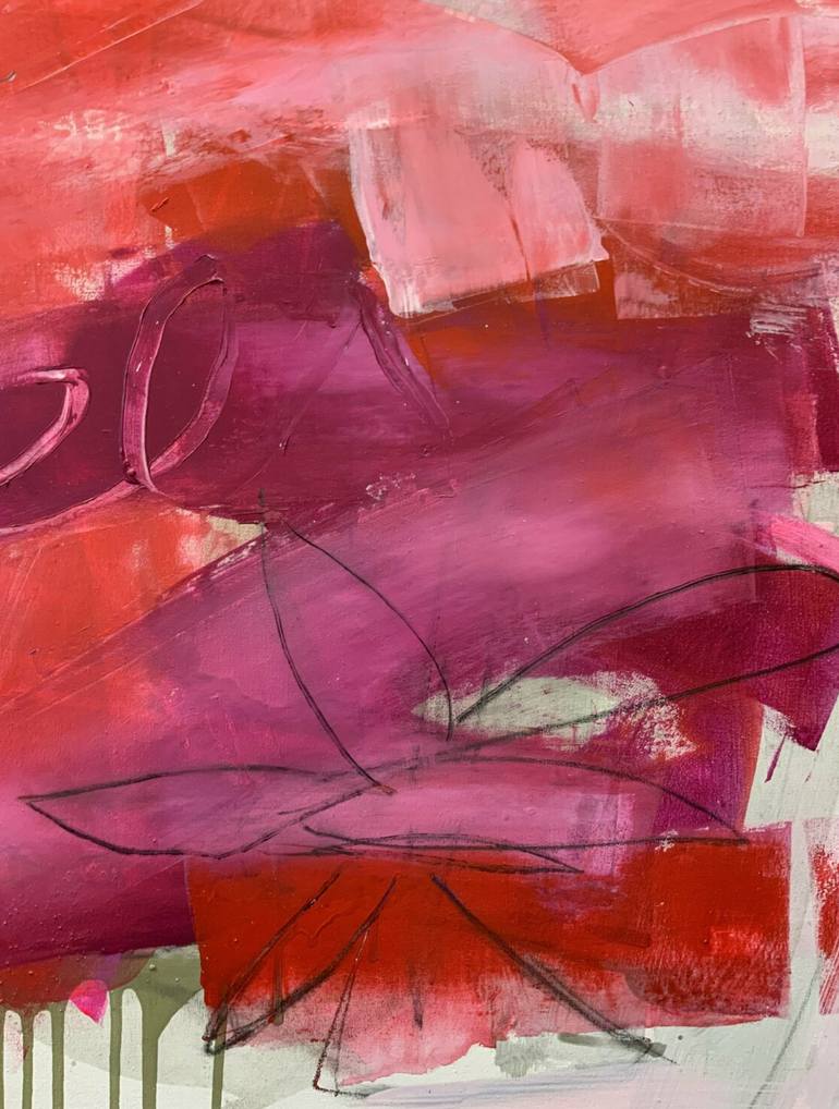 Original Abstract Expressionism Abstract Painting by Susanne Kirsch