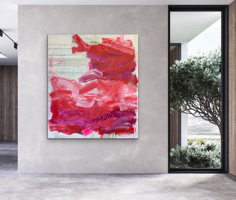Original Abstract Expressionism Abstract Painting by Susanne Kirsch
