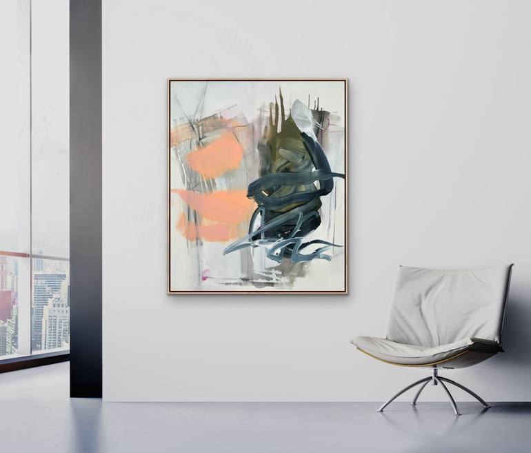 Original Abstract Expressionism Abstract Painting by Susanne Kirsch