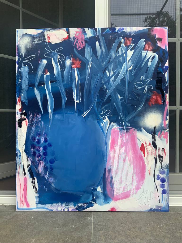 Original Abstract Expressionism Abstract Painting by Susanne Kirsch