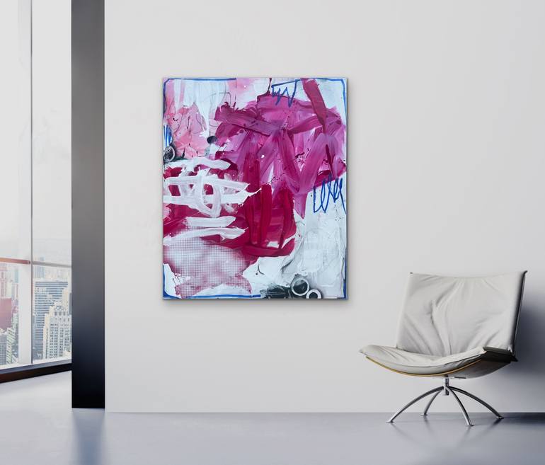 Original Abstract Expressionism Abstract Painting by Susanne Kirsch