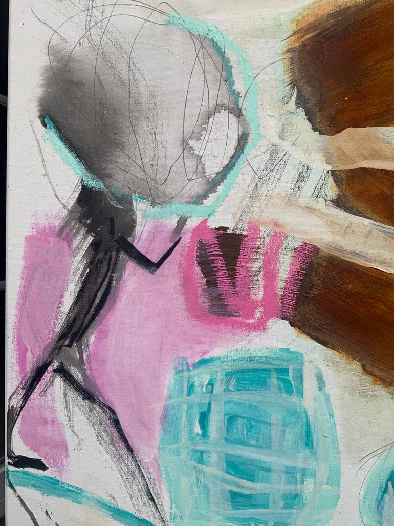 Original Abstract Expressionism Abstract Painting by Susanne Kirsch