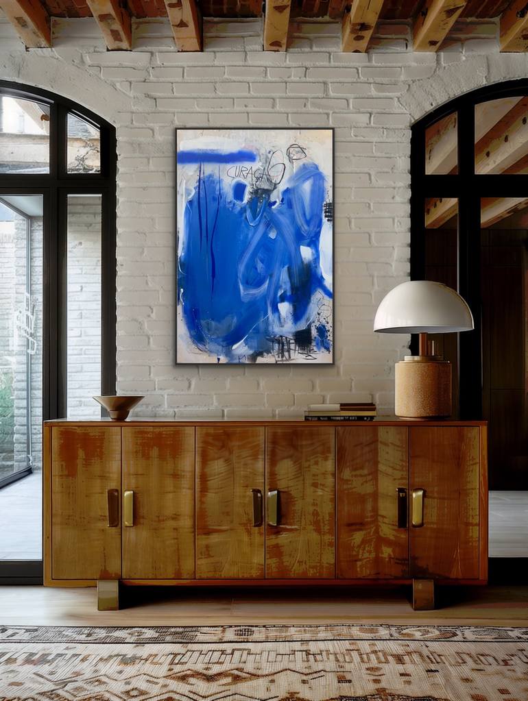 Original Abstract Expressionism Abstract Painting by Susanne Kirsch