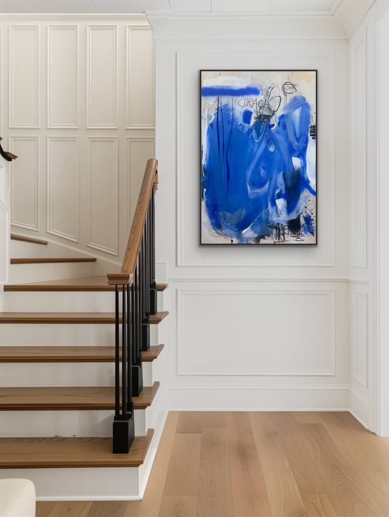 Original Abstract Expressionism Abstract Painting by Susanne Kirsch