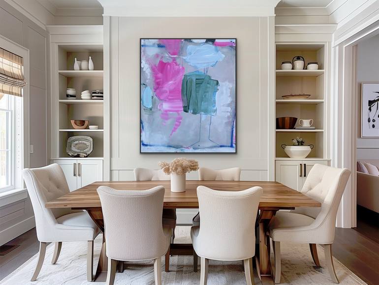 Original Abstract Expressionism Abstract Painting by Susanne Kirsch