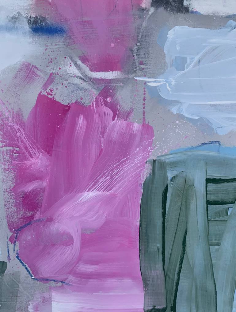 Original Abstract Expressionism Abstract Painting by Susanne Kirsch