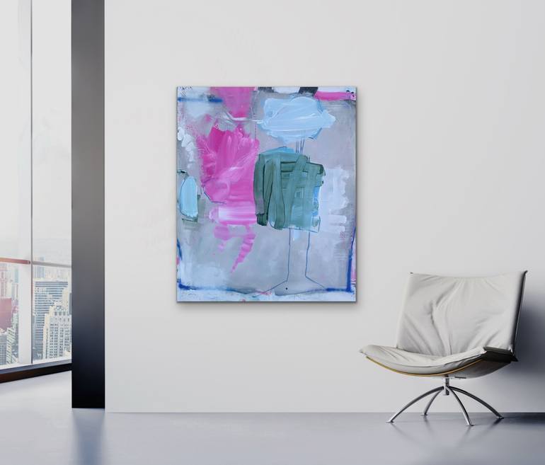 Original Abstract Expressionism Abstract Painting by Susanne Kirsch