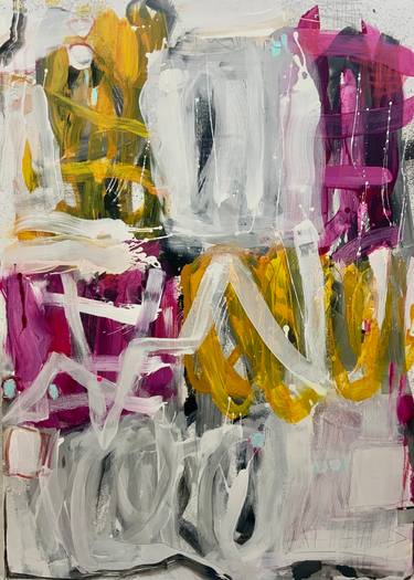 Original Abstract Expressionism Abstract Paintings by Susanne Kirsch