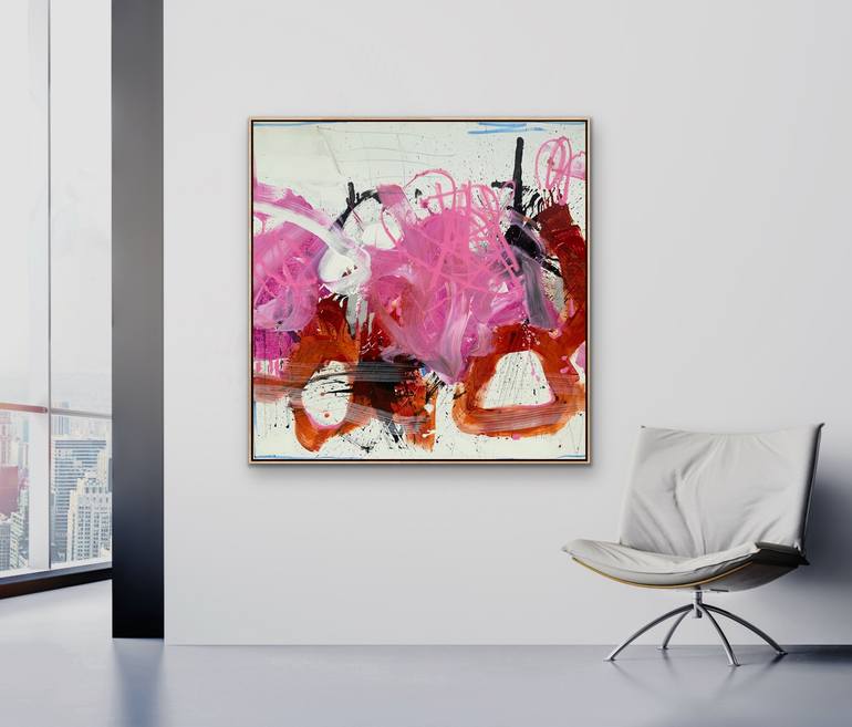Original Abstract Expressionism Abstract Painting by Susanne Kirsch