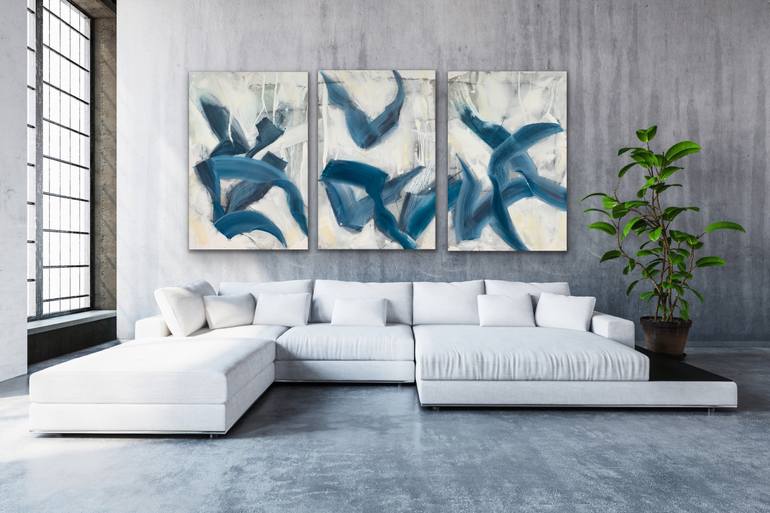 Original Abstract Expressionism Abstract Painting by Susanne Kirsch