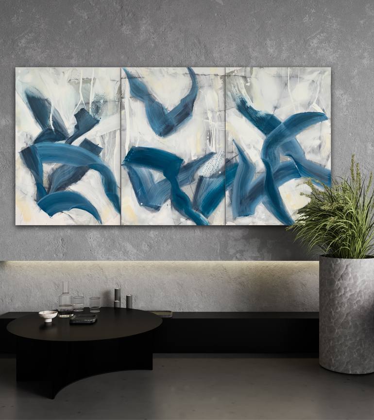 Original Abstract Expressionism Abstract Painting by Susanne Kirsch