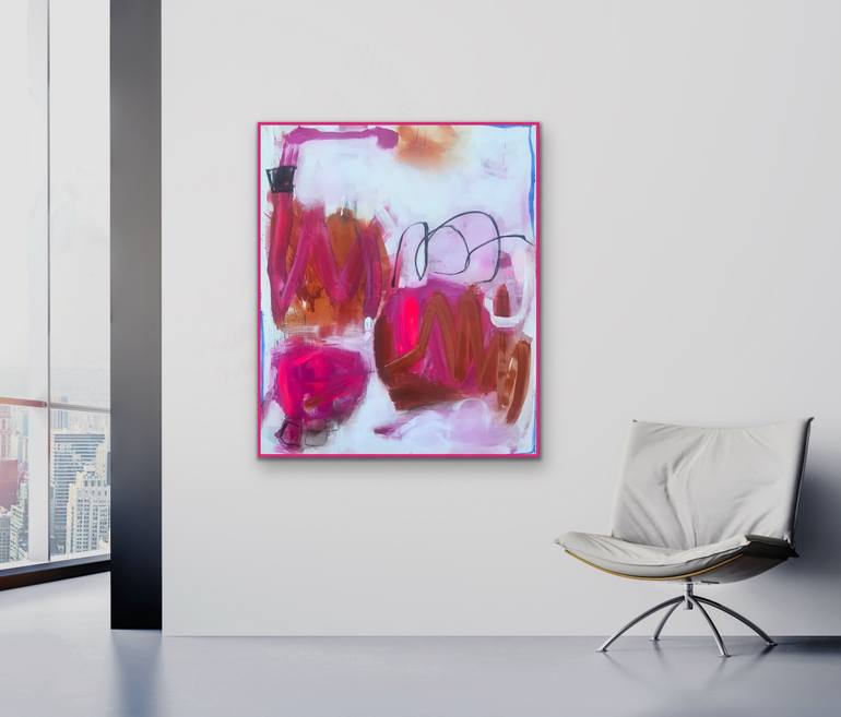 Original Abstract Expressionism Abstract Painting by Susanne Kirsch