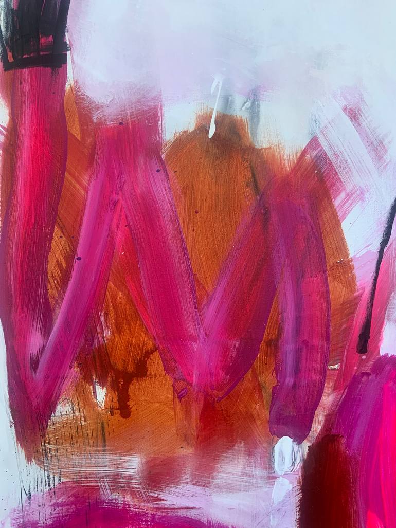 Original Abstract Expressionism Abstract Painting by Susanne Kirsch