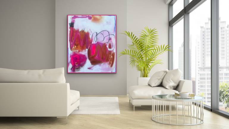 Original Abstract Expressionism Abstract Painting by Susanne Kirsch