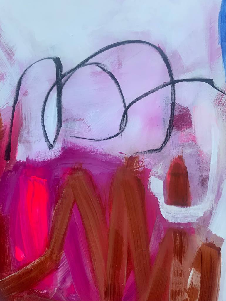 Original Abstract Expressionism Abstract Painting by Susanne Kirsch