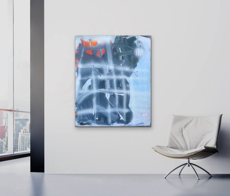 Original Abstract Expressionism Abstract Painting by Susanne Kirsch