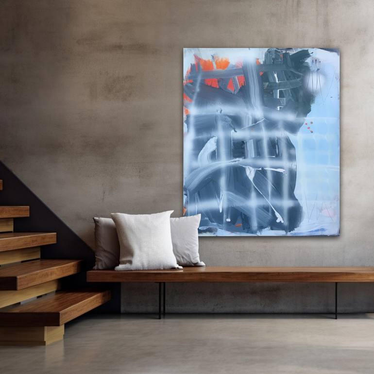 Original Abstract Expressionism Abstract Painting by Susanne Kirsch