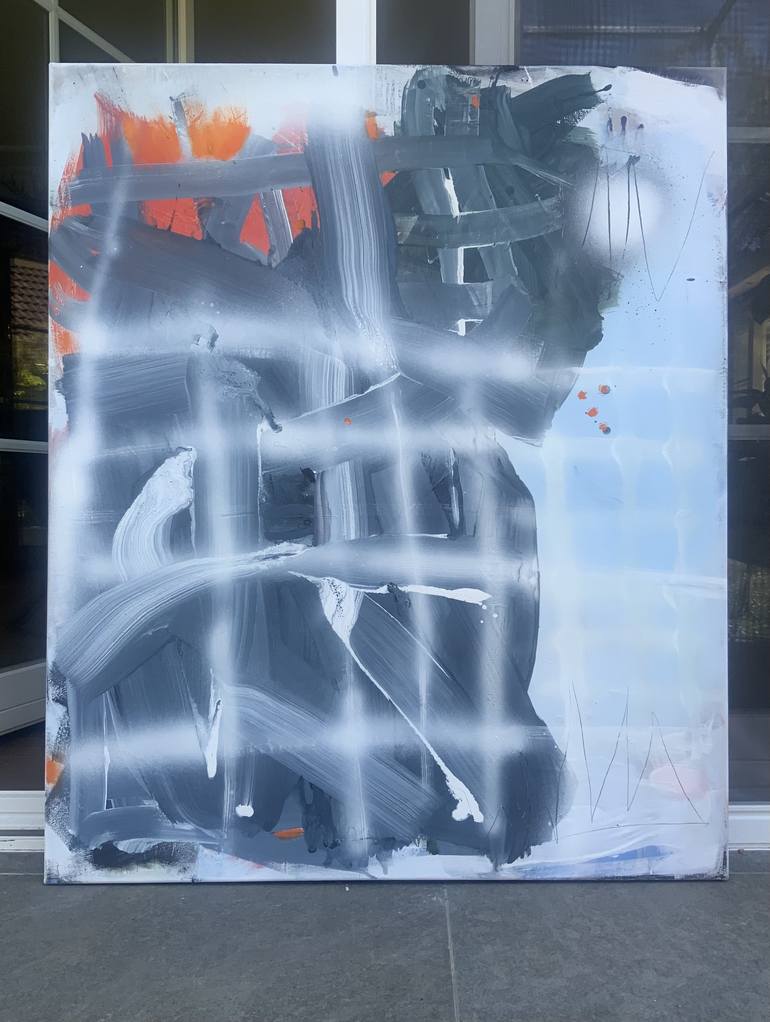 Original Abstract Expressionism Abstract Painting by Susanne Kirsch