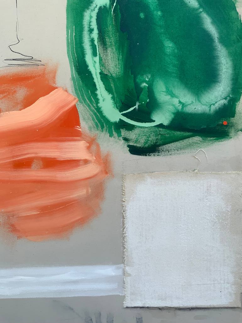 Original Abstract Expressionism Abstract Painting by Susanne Kirsch