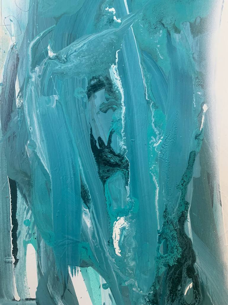 Original Abstract Expressionism Abstract Painting by Susanne Kirsch