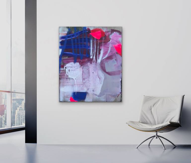 Original Abstract Expressionism Abstract Painting by Susanne Kirsch