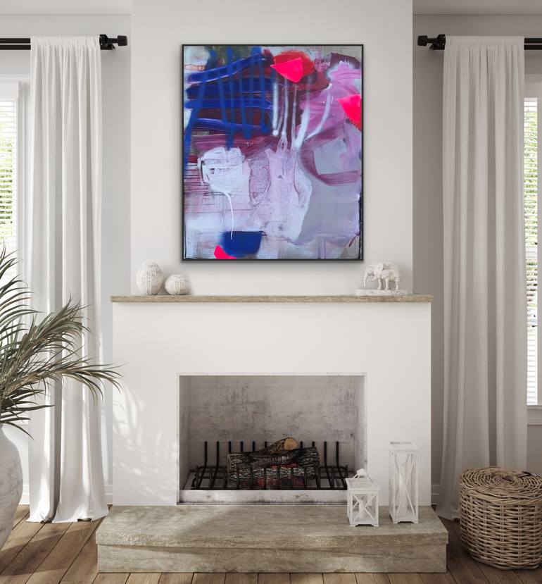 Original Abstract Expressionism Abstract Painting by Susanne Kirsch